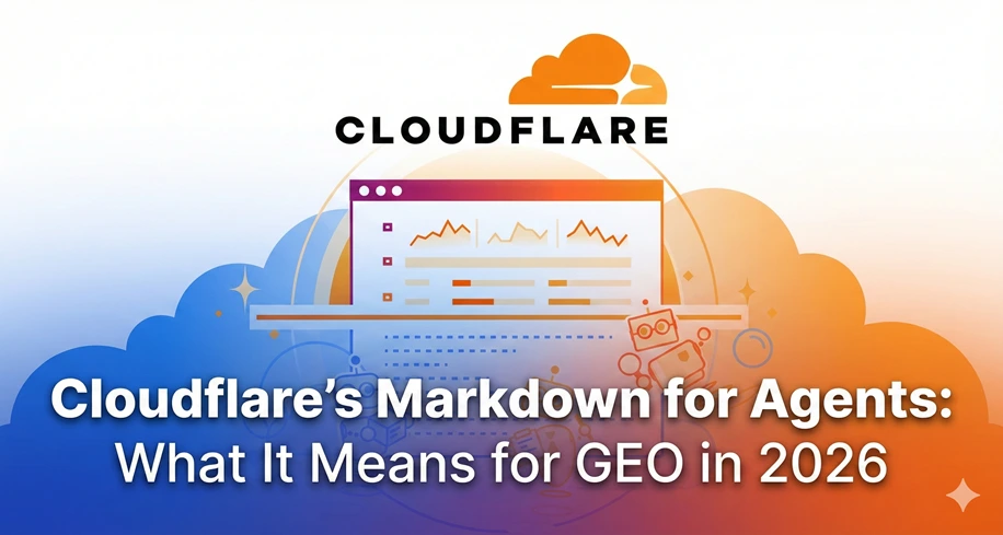Generative Engine Optimization After Cloudflare’s Markdown Update