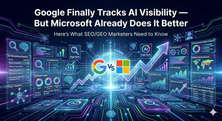 Google's New AI Reports vs. Microsoft's Transparency Gap